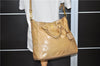 Authentic PRADA 2Way Shoulder Tote Hand Bag Leather Beige 1456D