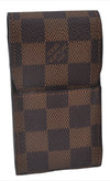 Authentic Louis Vuitton Damier Etui Cigarette Case N63024 LV 1456F