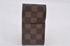 Authentic Louis Vuitton Damier Etui Cigarette Case N63024 LV 1456F