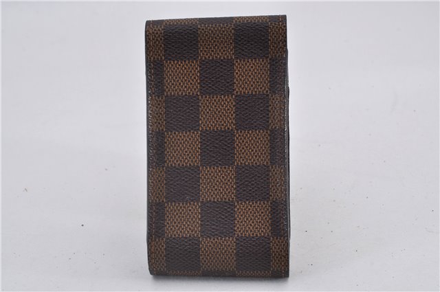 Authentic Louis Vuitton Damier Etui Cigarette Case N63024 LV 1456F