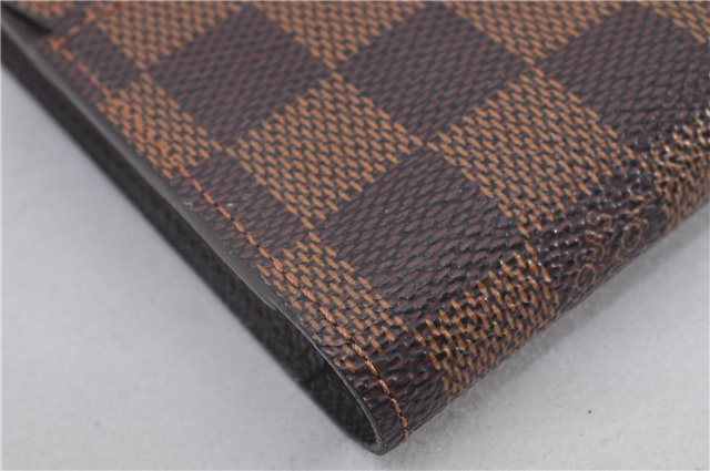 Authentic Louis Vuitton Damier Etui Cigarette Case N63024 LV 1456F