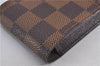 Authentic Louis Vuitton Damier Etui Cigarette Case N63024 LV 1456F