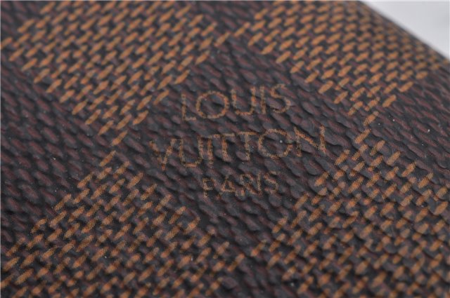 Authentic Louis Vuitton Damier Etui Cigarette Case N63024 LV 1456F