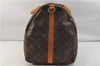 Auth Louis Vuitton Monogram Keepall Bandouliere 60 Boston Bag M41412 LV 1457E
