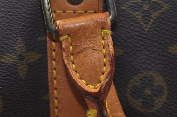 Auth Louis Vuitton Monogram Keepall Bandouliere 60 Boston Bag M41412 LV 1457E