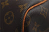 Auth Louis Vuitton Monogram Keepall Bandouliere 60 Boston Bag M41412 LV 1457E