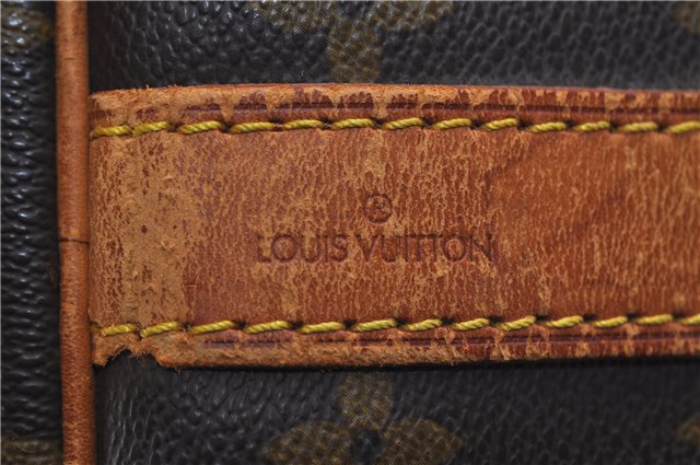 Auth Louis Vuitton Monogram Keepall Bandouliere 60 Boston Bag M41412 LV 1457E