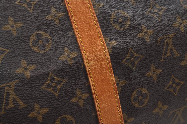 Auth Louis Vuitton Monogram Keepall Bandouliere 60 Boston Bag M41412 LV 1457E