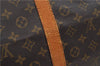 Auth Louis Vuitton Monogram Keepall Bandouliere 60 Boston Bag M41412 LV 1457E
