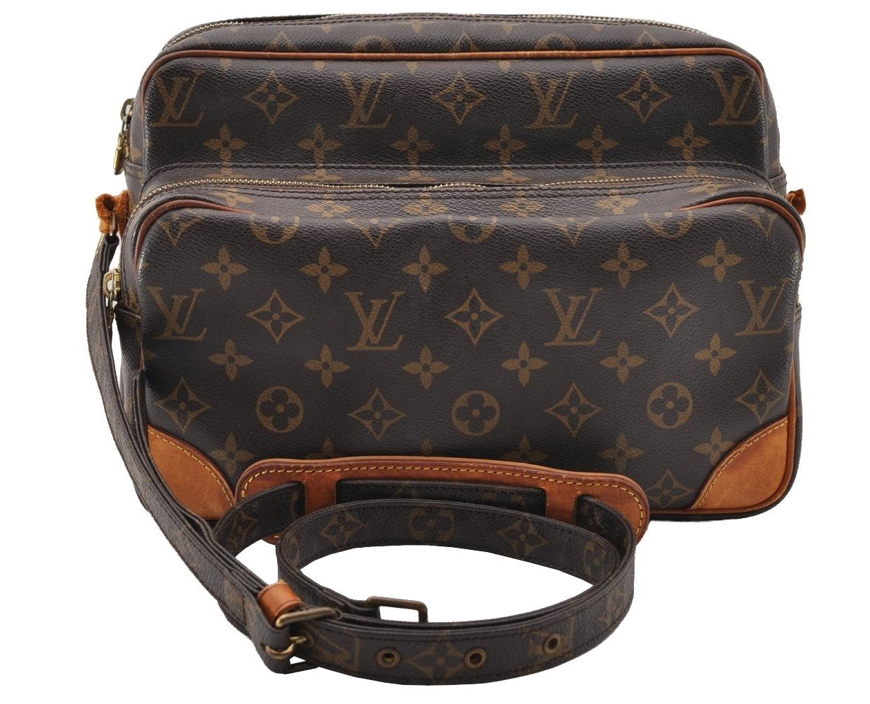 Authentic Louis Vuitton Monogram Nile Shoulder Cross Body Bag M45244 Junk 1457I