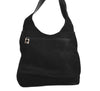 Authentic GUCCI Vintage Shoulder Hand Bag Purse Suede Black Junk 1458G