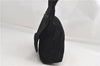 Authentic GUCCI Vintage Shoulder Hand Bag Purse Suede Black Junk 1458G
