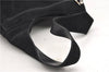Authentic GUCCI Vintage Shoulder Hand Bag Purse Suede Black Junk 1458G
