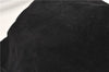 Authentic GUCCI Vintage Shoulder Hand Bag Purse Suede Black Junk 1458G