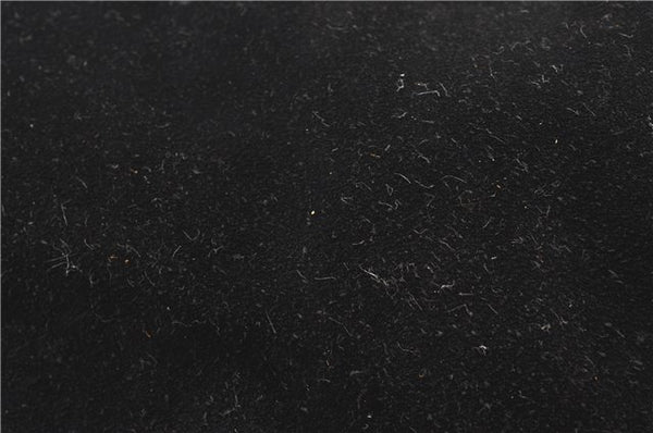 Authentic GUCCI Vintage Shoulder Hand Bag Purse Suede Black Junk 1458G