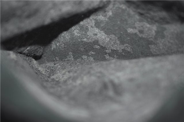 Authentic GUCCI Vintage Shoulder Hand Bag Purse Suede Black Junk 1458G