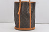 Authentic Louis Vuitton Monogram Bucket GM Shoulder Tote Bag M42236 Junk 1458I