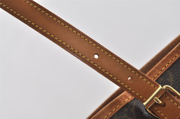 Authentic Louis Vuitton Monogram Bucket GM Shoulder Tote Bag M42236 Junk 1458I