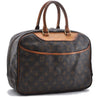 Authentic Louis Vuitton Monogram Deauville Hand Bag M47270 LV 1459D