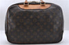 Authentic Louis Vuitton Monogram Deauville Hand Bag M47270 LV 1459D