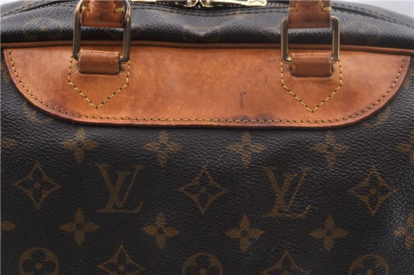 Authentic Louis Vuitton Monogram Deauville Hand Bag M47270 LV 1459D