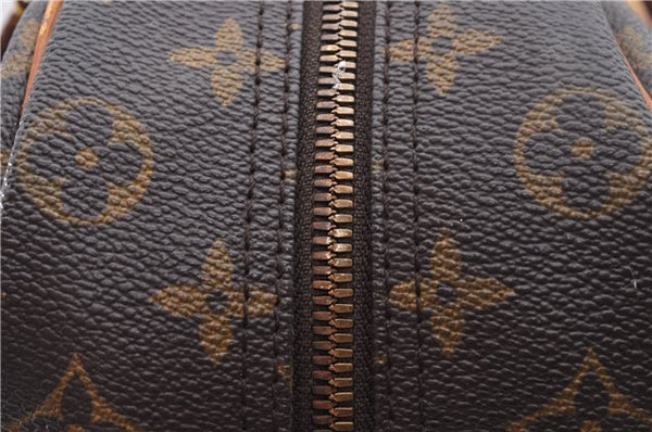 Authentic Louis Vuitton Monogram Deauville Hand Bag M47270 LV 1459D