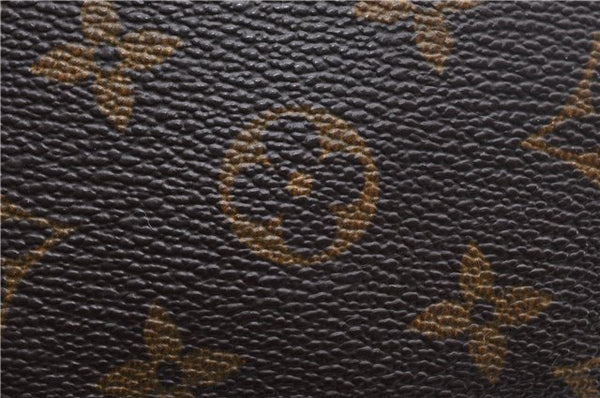 Authentic Louis Vuitton Monogram Deauville Hand Bag M47270 LV 1459D