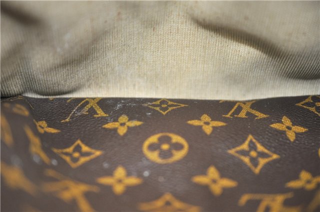 Authentic Louis Vuitton Monogram Deauville Hand Bag M47270 LV 1459D