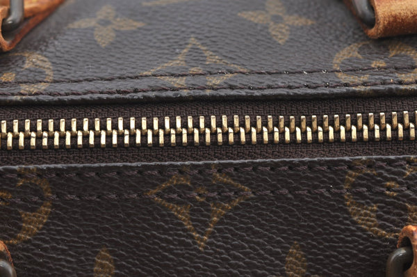 Authentic Louis Vuitton Monogram Speedy 25 Boston Hand Bag M41528 LV 1460I
