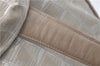 Authentic CHANEL New Travel Line Shoulder Tote Bag Nylon Leather Beige 1461E