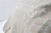 Authentic CHANEL New Travel Line Shoulder Tote Bag Nylon Leather Beige 1461E