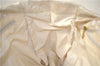 Authentic CHANEL New Travel Line Shoulder Tote Bag Nylon Leather Beige 1461E