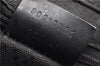 Authentic GUCCI Bamboo 2way Shoulder Hand Bag Nylon Leather 0021016 Black 1461G