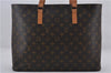 Authentic Louis Vuitton Monogram Luco Shoulder Tote Bag M51155 LV 1462E