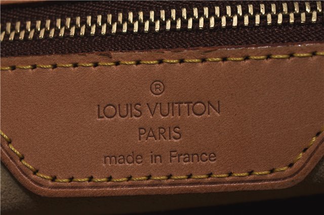 Authentic Louis Vuitton Monogram Luco Shoulder Tote Bag M51155 LV 1462E