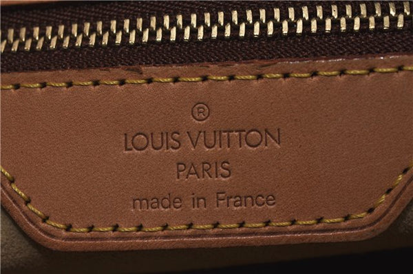 Authentic Louis Vuitton Monogram Luco Shoulder Tote Bag M51155 LV 1462E