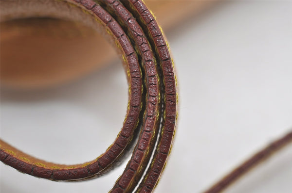 Authentic Louis Vuitton Epi Trocadero 24 Shoulder Cross Bag M52316 Beige 1462I