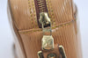 Authentic Louis Vuitton Epi Trocadero 24 Shoulder Cross Bag M52316 Beige 1462I