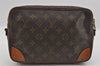 Authentic Louis Vuitton Monogram Trocadero 27 Shoulder Bag M51274 LV Junk 1463I