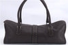 Authentic FENDI Selleria Vintage Shoulder Hand Bag Purse Leather Brown 1464E