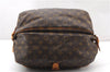 Authentic Louis Vuitton Monogram Saumur 35 Shoulder Cross Bag M42254 LV 1464F