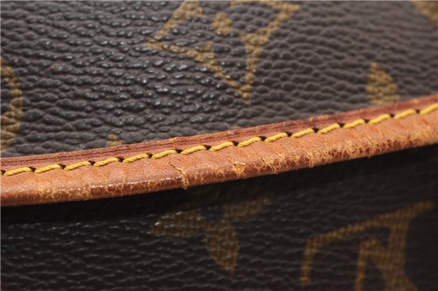 Authentic Louis Vuitton Monogram Saumur 35 Shoulder Cross Bag M42254 LV 1464F