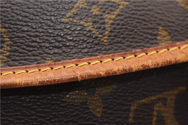 Authentic Louis Vuitton Monogram Saumur 35 Shoulder Cross Bag M42254 LV 1464F