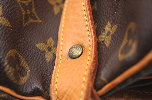 Authentic Louis Vuitton Monogram Saumur 35 Shoulder Cross Bag M42254 LV 1464F