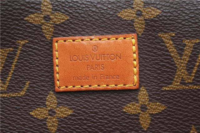 Authentic Louis Vuitton Monogram Saumur 35 Shoulder Cross Bag M42254 LV 1464F