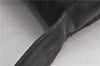 Authentic PRADA Leather Nappa Nylon Shoulder Cross Body Bag Purse Black 1464G