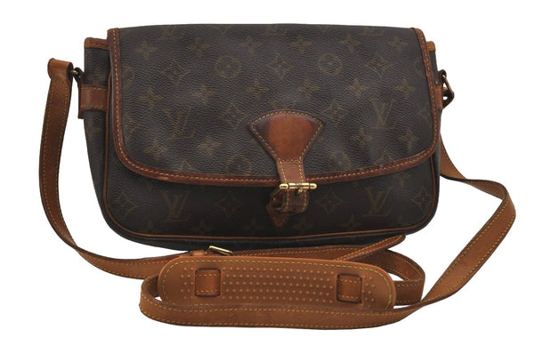 Authentic Louis Vuitton Monogram Sologne Shoulder Cross Body Bag M42250 LV 1464I