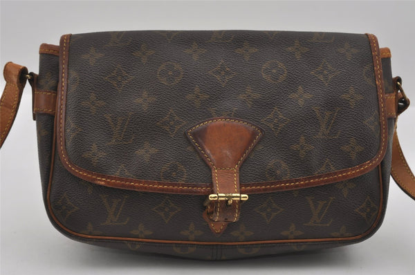Authentic Louis Vuitton Monogram Sologne Shoulder Cross Body Bag M42250 LV 1464I