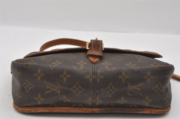 Authentic Louis Vuitton Monogram Sologne Shoulder Cross Body Bag M42250 LV 1464I