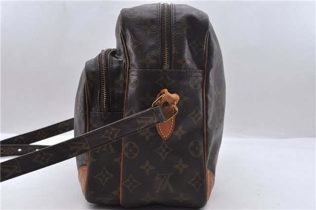 Auth Louis Vuitton Monogram Nile 34 Shoulder Cross Body Bag M45242 LV Junk 1465D